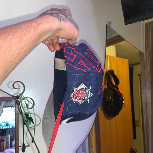 Atlanta Braves vintage 90s snapback collectible hat - Picture 8 of 11